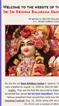 Mobile Screenshot of krishnabalaramnyc.com